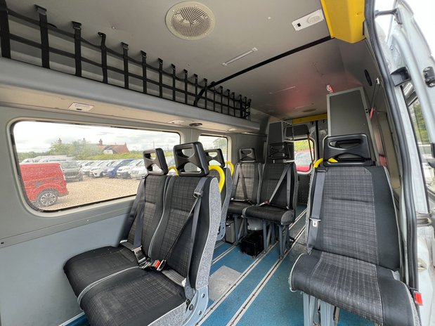 Mercedes-Benz Sprinter AUTO LWB L3H1 Ex-Police 9 Seats Racking Cruise FSH EURO 6 NO VAT 12
