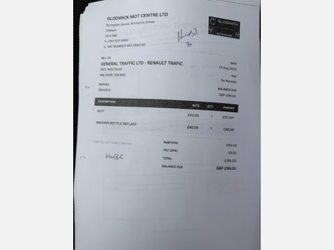 Renault Trafic 2.0 dCi ENERGY 30 Business Panel Van 5dr Diesel Manual LWB High Roof Euro 6 42