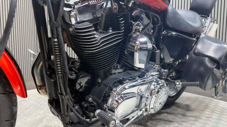 Harley-Davidson Sportster 1200 XL1200C 2011 ONLY 7K NEW MOT CUSTOM CRUISER BIKE 25