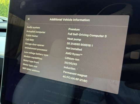 Tesla Model Y (Dual Motor) Long Range SUV 5dr Electric Auto 4WDE (384 bhp) 31