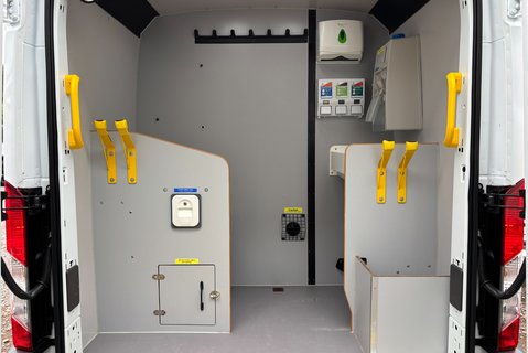 Ford Transit 350 Leader L3 H2 Welfare / Mess Unit - Toilet - Air Con 12