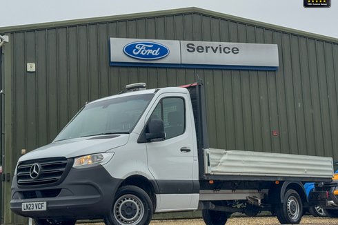 Mercedes-Benz Sprinter Dropside LWB L3 Progressive 315 Air Con Tow Bar EURO 6 SELECT