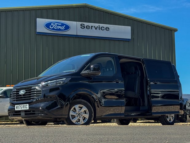 Ford Transit Custom AUTO LWB L2H1 Low Roof Limited Crew Van Air Con Alloys Sensors Cam EURO 6 1