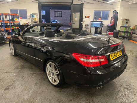 Mercedes-Benz E Class 2.1 E250 CDI BlueEfficiency Sport Cabriolet G-Tronic+ Euro 5 (s/s) 2dr 6