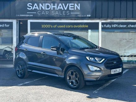 Ford Ecosport 1.0T EcoBoost GPF ST-Line SUV 5dr Petrol Auto Euro 6 (s/s) (125 ps) GREAT F