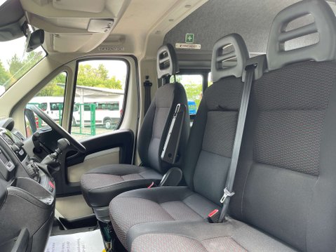 Peugeot Boxer 2.2 Boxer 440 L4H2 17-seat lightweight Non-D1 minibus with full width ramp. 16