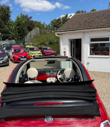 Fiat 500 LOUNGE.. CONVERTIBLE..LOOK ONLY £35:00 R/TAX…BLUETOOTH  3