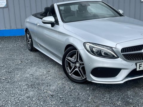 Mercedes-Benz C Class 2.1 C220d AMG Line (Premium Plus) Cabriolet G-Tronic+ Euro 6 (s/s) 2dr 25
