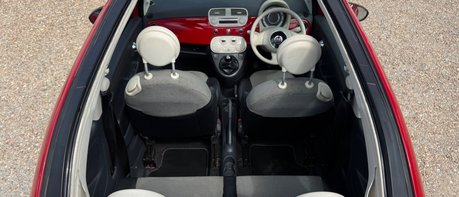 Fiat 500 LOUNGE.. CONVERTIBLE..LOOK ONLY £35:00 R/TAX…BLUETOOTH  1