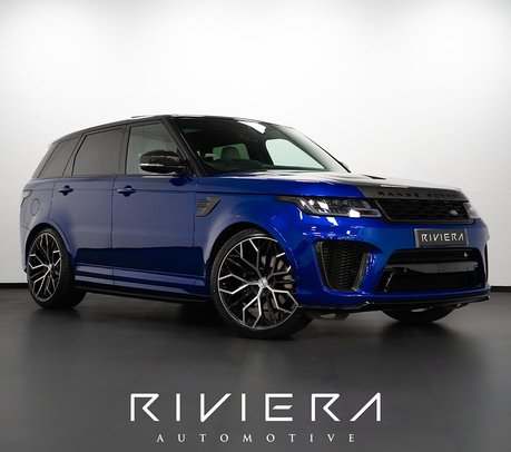 Land Rover Range Rover Sport 5.0 P575 V8 GPF SVR SUV 5dr Petrol Auto 4WD Euro 6 (s/s) (575 ps)