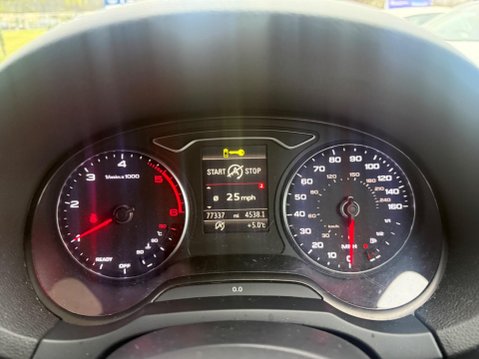 Audi A3 2.0 TDI S line Sportback Euro 6 (s/s) 5dr (Nav) 12