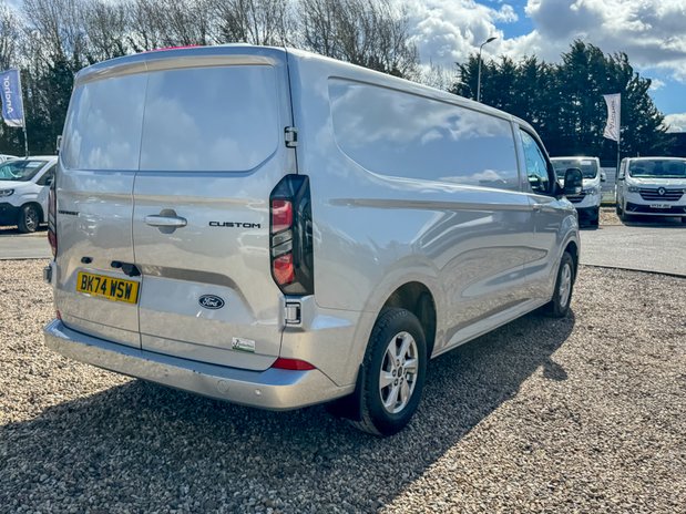 Ford Transit Custom LWB L2H1 Low Roof Limited 320 Air Con Alloys Camera Sensors EURO 6 6