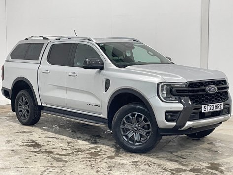 Ford Ranger Pick Up Double Cab Wildtrak 2.0 Eco Blue 205 Auto Fitted with Canopy 