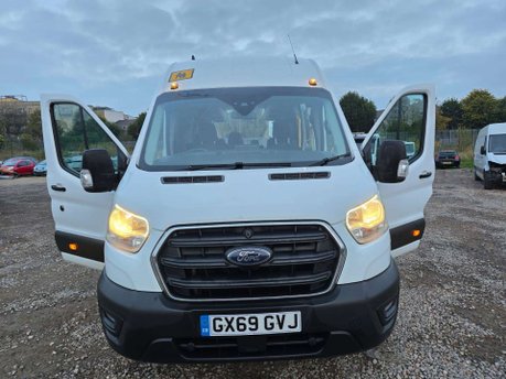 Ford Transit 2.0 460 EcoBlue Trend RWD L4 High Roof Euro 6 (s/s) 5dr (17 Seat, DRW) 8