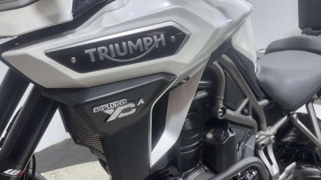 Triumph Explorer 1215 2017 XCA Adventure bike 31k full luggage fsh 7