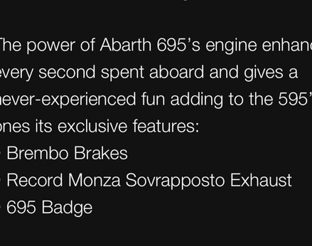 Abarth 695 1.4 695 Competizione (180) Semi-Auto 3dr 8