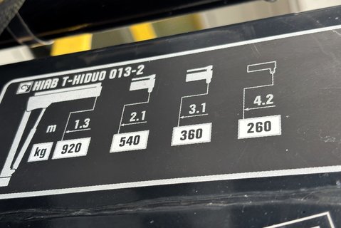 Vauxhall Movano L3H1 R3500 Dropside Truck with Hiab T-HIDUO 013 10