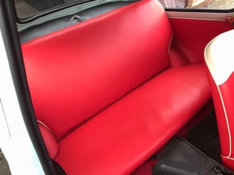 Fiat 500F Electric Conversion 11