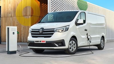 new renault trafic electric van charging