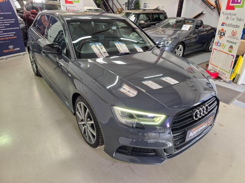 Audi A3 2.0 TFSI Black Edition Sportback Euro 6 (s/s) 5dr 13