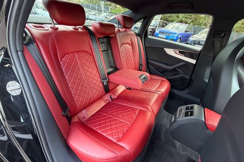 Audi S4 S4 TFSI QUATTRO - COMFORT & SOUND PACK -APPLE CAR PLAY -MAGMA RED LEATHER 31