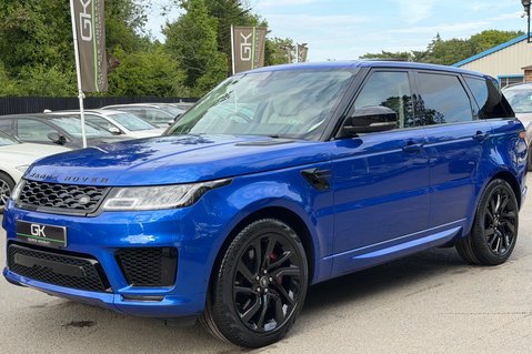 Land Rover Range Rover Sport AUTOBIOGRAPHY DYNAMIC - SVO PREMIUM PALLETTE BLUE -SLIDING PAN ROOF 13