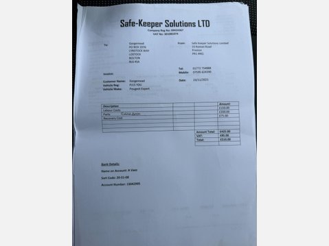 Peugeot Expert 1.6 HDi Panel Van 4dr Diesel Manual L1 H1 (177 g/km, 90 bhp) 41