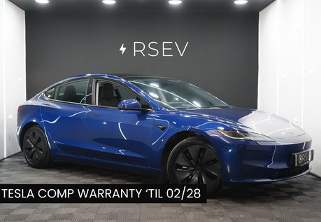 Tesla Model 3 RWD GROK AI Adaptive LEDs Heated & Cooled Seats Panoramic Roof 1 Owner VATQ