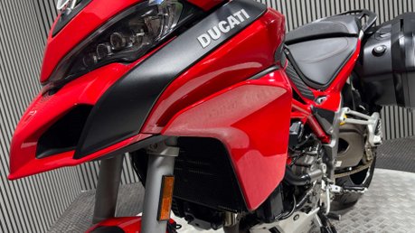 Ducati Multistrada 1200 1200 S Adventure Bike 2015 only 7K full Ducati history 34