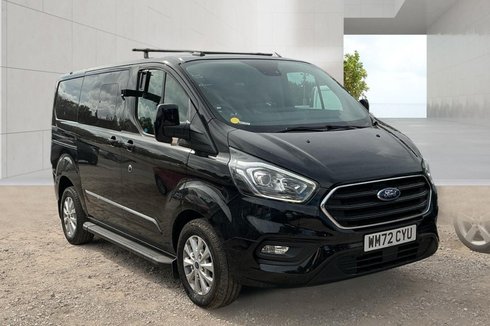 Ford Transit Custom Crew Cab AUTO SWB L1H1 Low Roof Limited 320 Air Con Sensors Cam EURO 6
