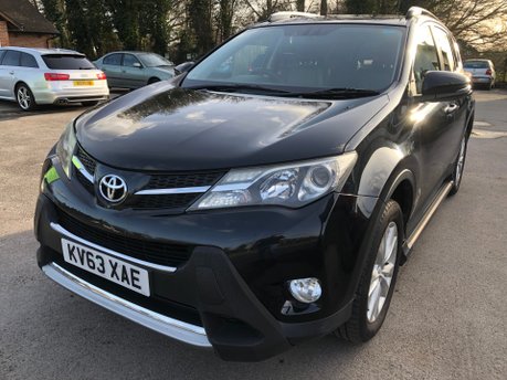 Toyota Rav 4 D-4D INVINCIBLE 70,000, 2 owners, towbar, AC, 14