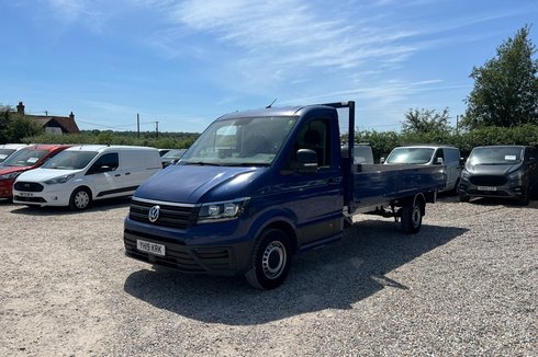 Volkswagen Crafter Dropside LWB L3 Startline Air Con Cam Tow Bar EURO 6 NO VAT