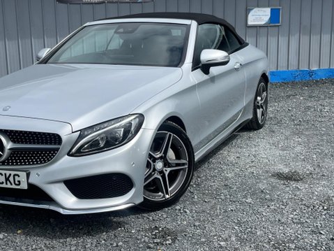 Mercedes-Benz C Class 2.1 C220d AMG Line (Premium Plus) Cabriolet G-Tronic+ Euro 6 (s/s) 2dr 19