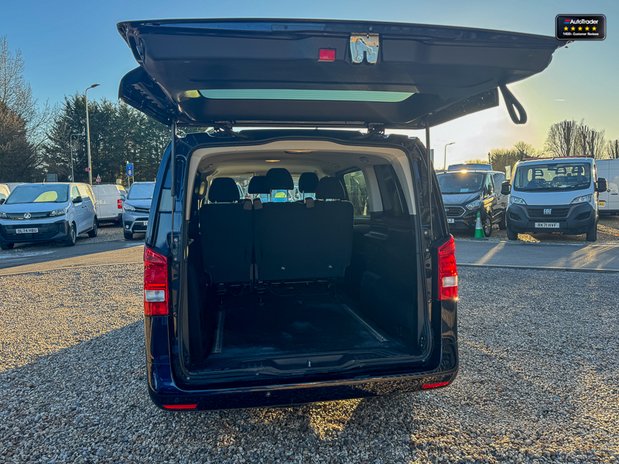 Mercedes-Benz Vito Crew Cab AUTO LWB L2H1 Premium 116 Air Con Alloys Camera Nav Sensors SELECT 9