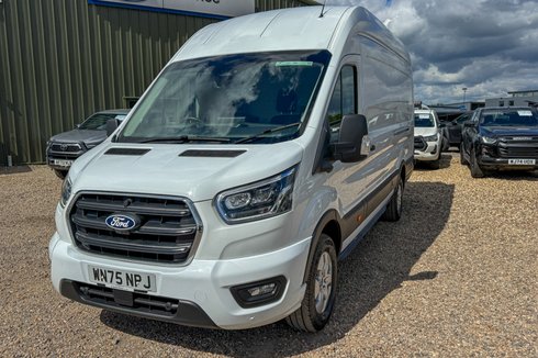 Ford Transit XLWB L4H3 High Roof Limited 350 Air Con Nav Sensors EURO 6