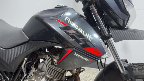 Lexmoto Assault 2024 only 7k running project bike spares or repair 125cc enduro 23