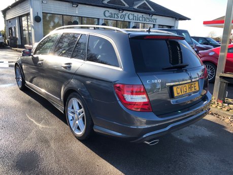 Mercedes-Benz C Class C180 BLUEEFFICIENCY AMG SPORT ESTATE AUTOMATIC PETROL 4