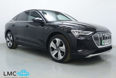 Audi E-Tron 55 S line Sportback 5dr Electric Auto quattro 95kWh (11kW Charger) (408 ps)