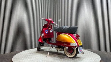 Piaggio Vespa Douglas 125 2002 SHOWING 1,563 MILES GOOD RUNNING GEARED SCOOTER 125CC 6