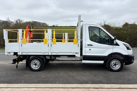Ford Transit 350 Srw L2 130ps Dropside with PH150 Crane 10