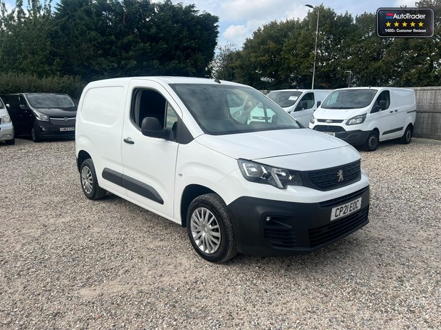 Peugeot Partner SWB L1H1 (SOLD) Low Roof Bluehdi Professional Air Con Sensors EURO 6 NO VA 4