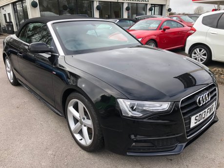 Audi A5 2.0 TDI S LINE S/S convertible just 66,000m 1 owner, good history £165 tax 6
