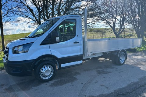Ford Transit 350 Drw L4 130 ps Single Cab Dropside Truck - No VAT - Tow Axle 1