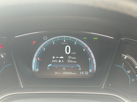 Honda Civic 1.0 VTEC Turbo SR Hatchback 5dr Petrol CVT Euro 6 (s/s) (129 ps) 16