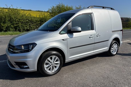 Volkswagen Caddy C20 102 ps Tdi Highline Panel Van - No VAT - Sat Nav