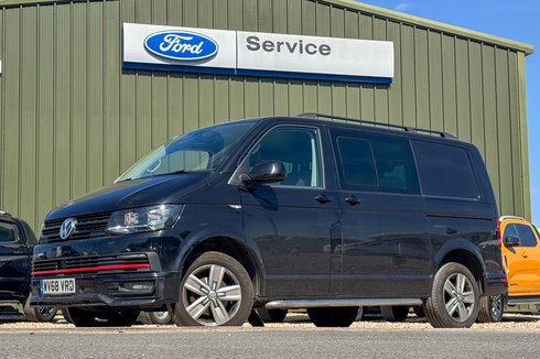 Volkswagen Transporter Crew Cab AUTO SWB L1H1 Low Roof Highline T30 Air Con Alloys Sensors EURO 6 