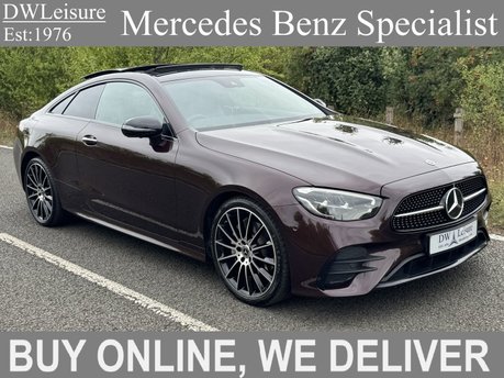 Mercedes-Benz E Class E220 D AMG Line Night Edition Premium Plus Coupe Auto Diesel PAN ROOF/NAV