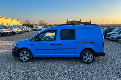 Volkswagen Caddy Maxi Crew Cab LWB L2H1 Low Roof Startline C20 Air Con Alloys EURO 6 NO VAT
