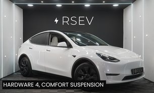 Tesla Model Y LONG RANGE AWD White Interior Hard Ware 4 (AI4) GROK AI One Owner VAT Q 1