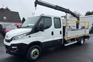 Iveco Daily 70C18D Crew Cab Dropside with Hiab X-Hiduo 062 Crane